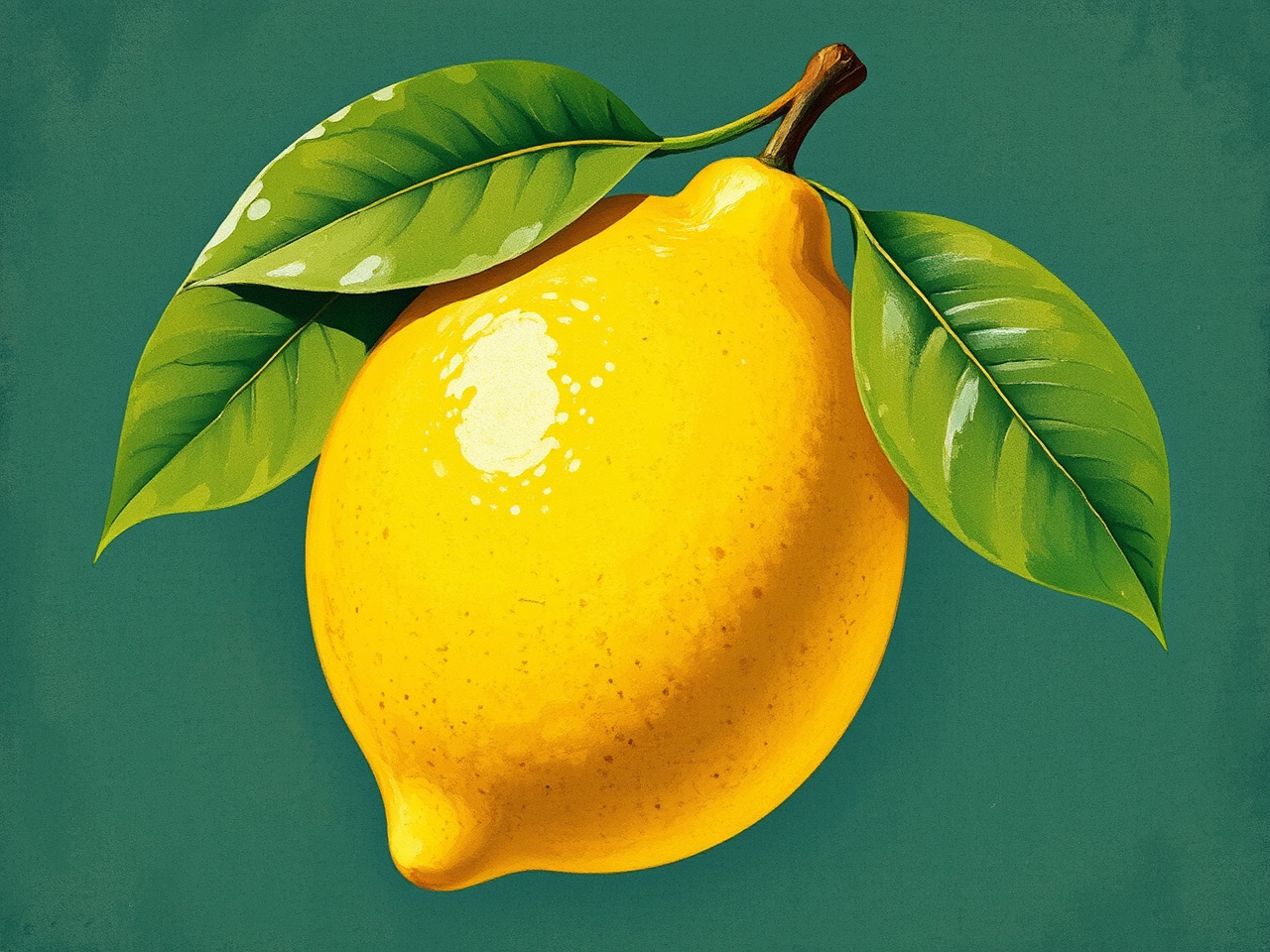 Art Deco style painted