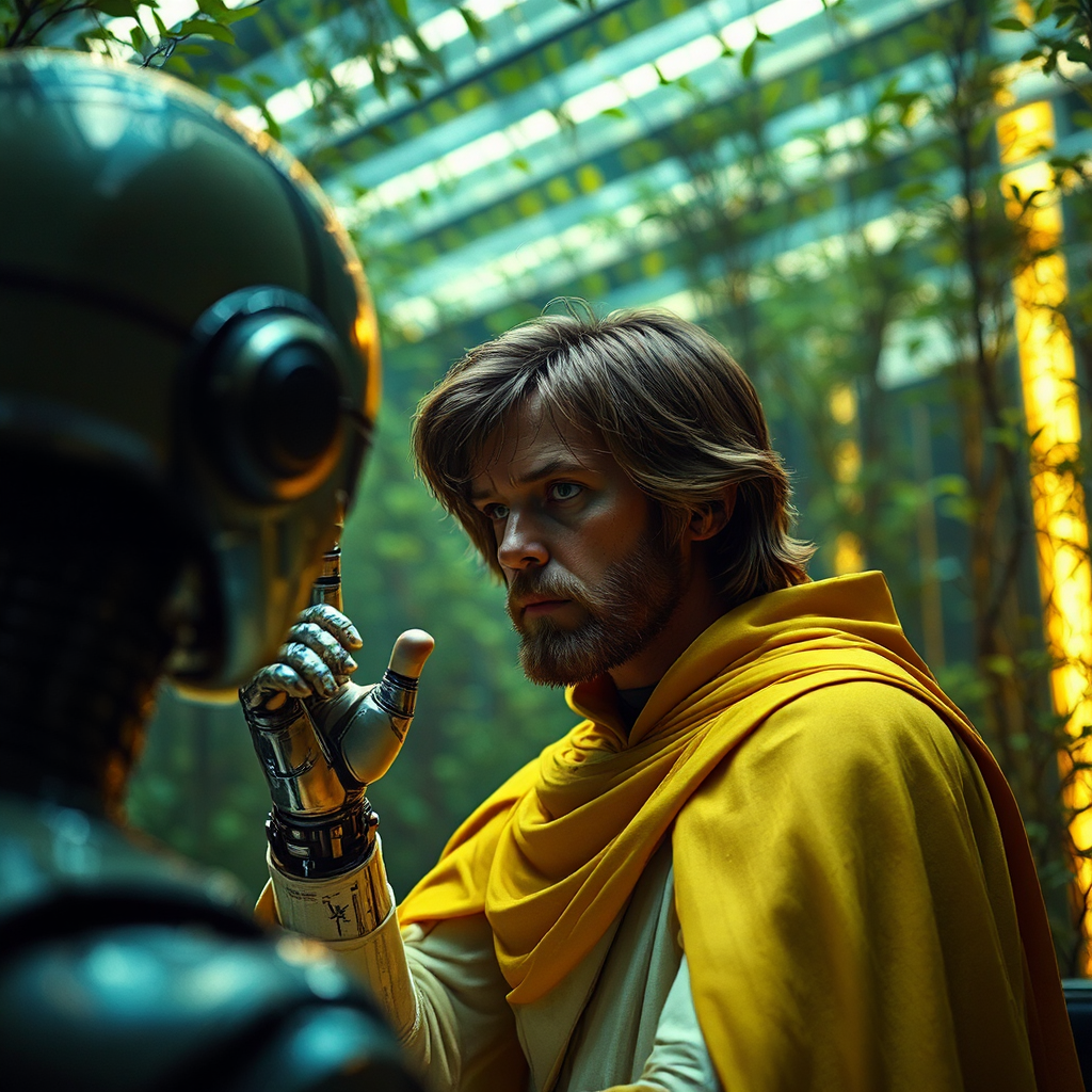 Cybernetic Luke with medical