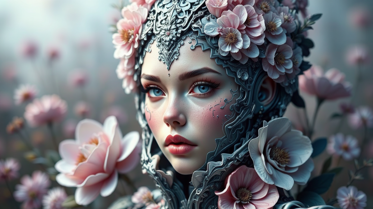 Digital painting of a