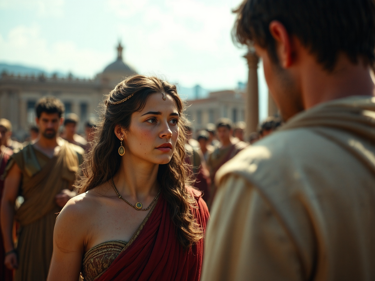 Woman in ancient Roman