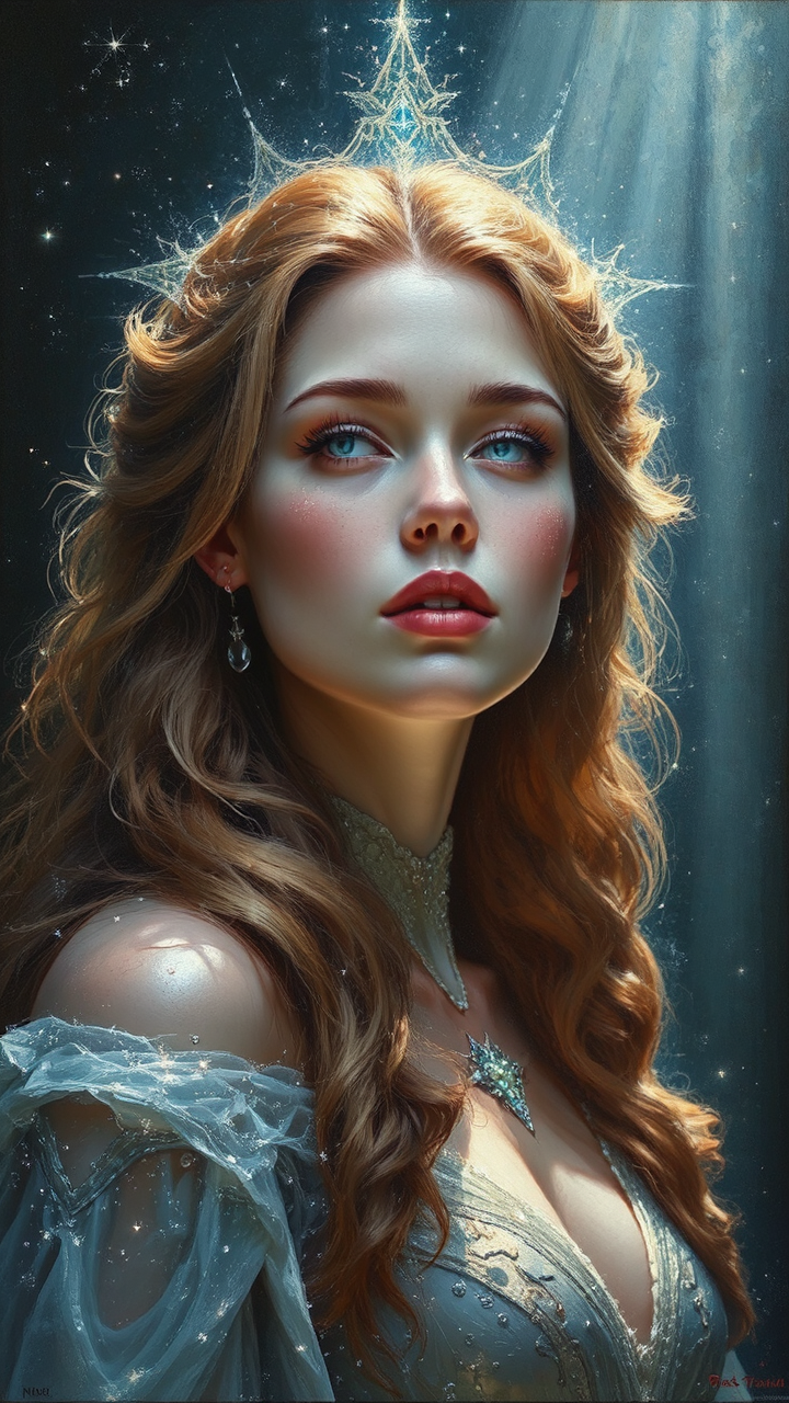 Sansa Stark as cosmic