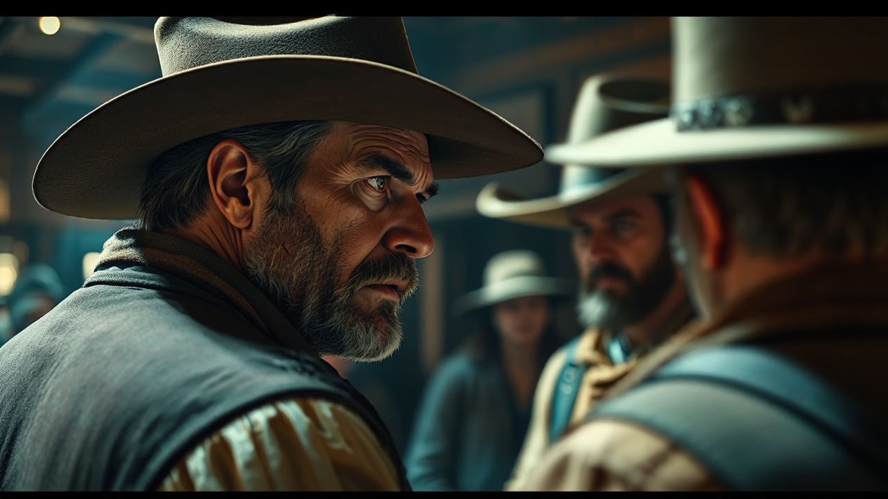 Angry argument between sheriff