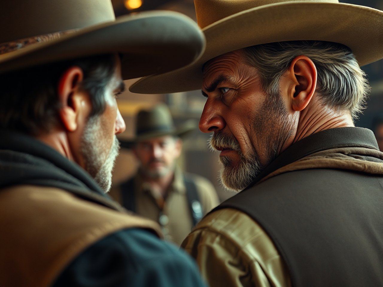 Angrry argument between a