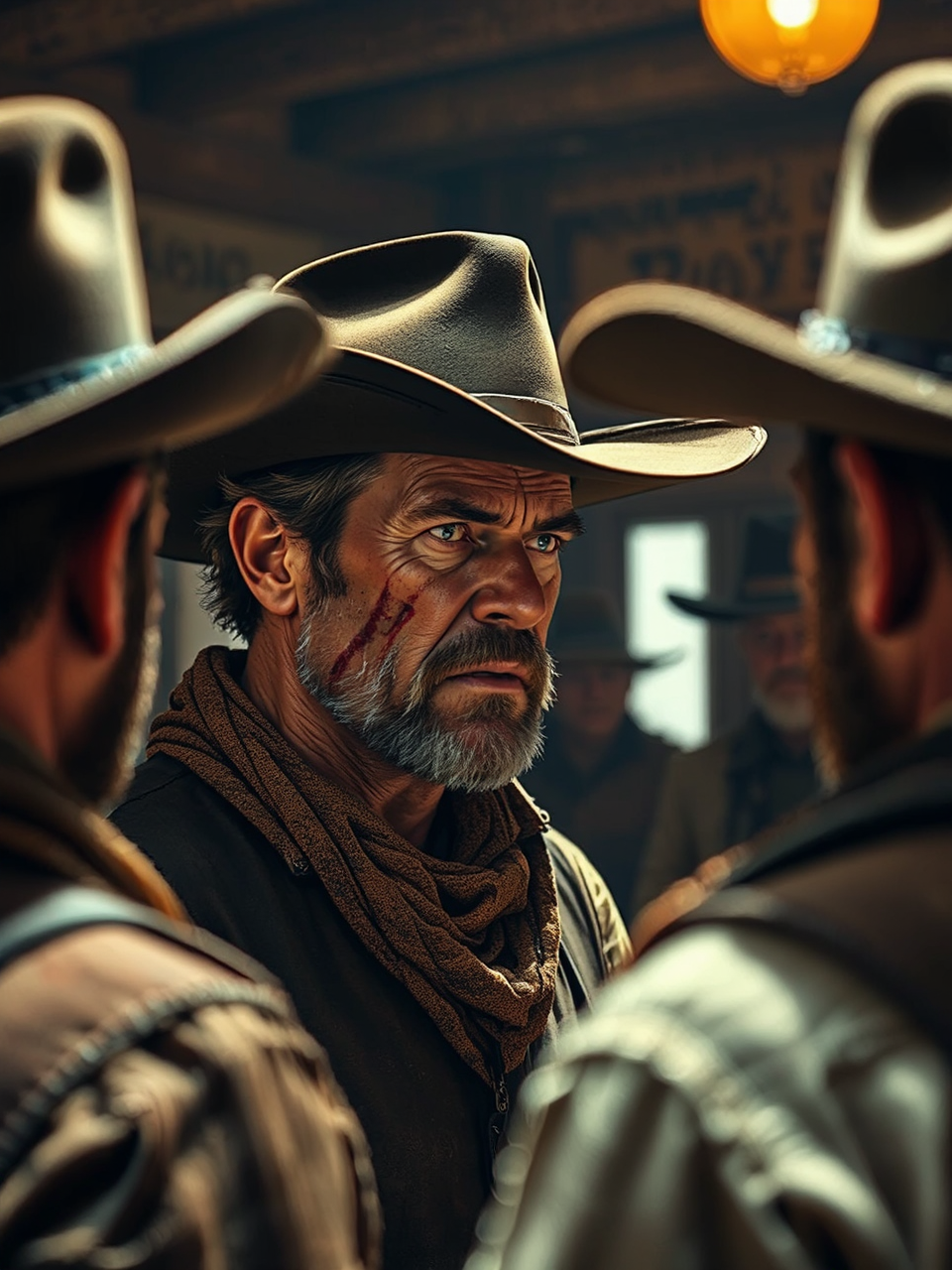 Western shootout in a