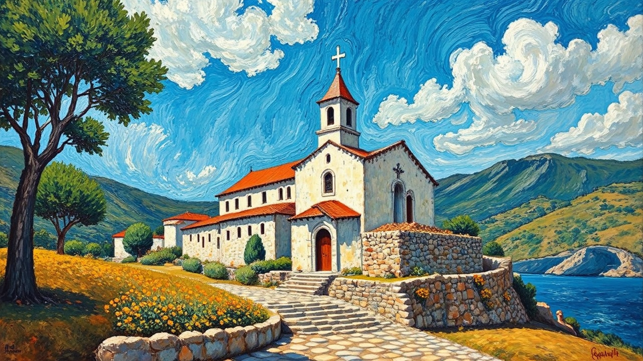 Church in coastal Catalan