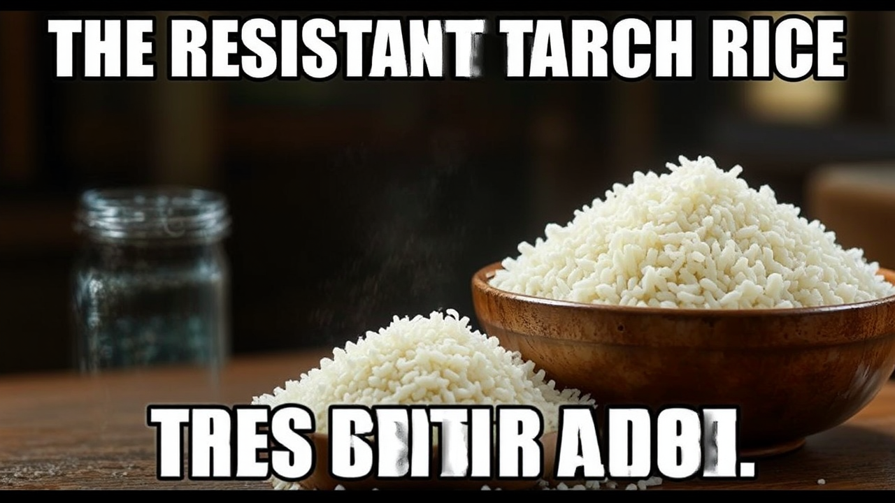 Resistant starch rice in