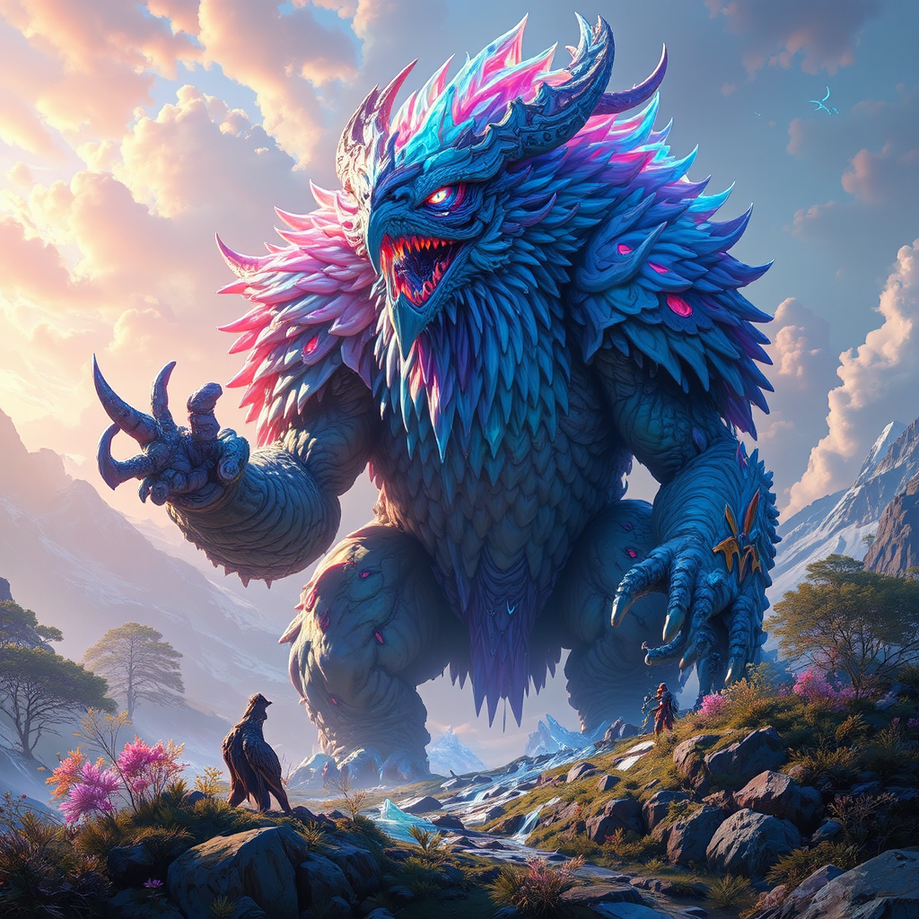 Digital artwork of a