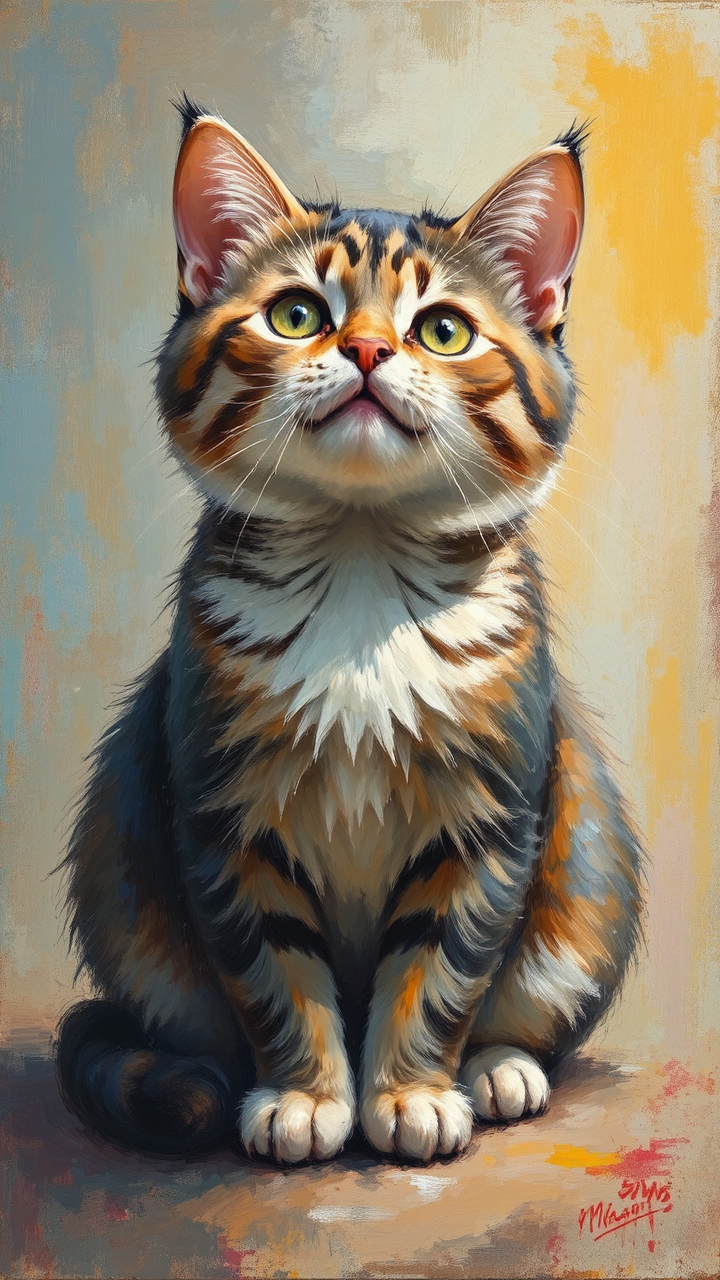 Painting of a domesticated