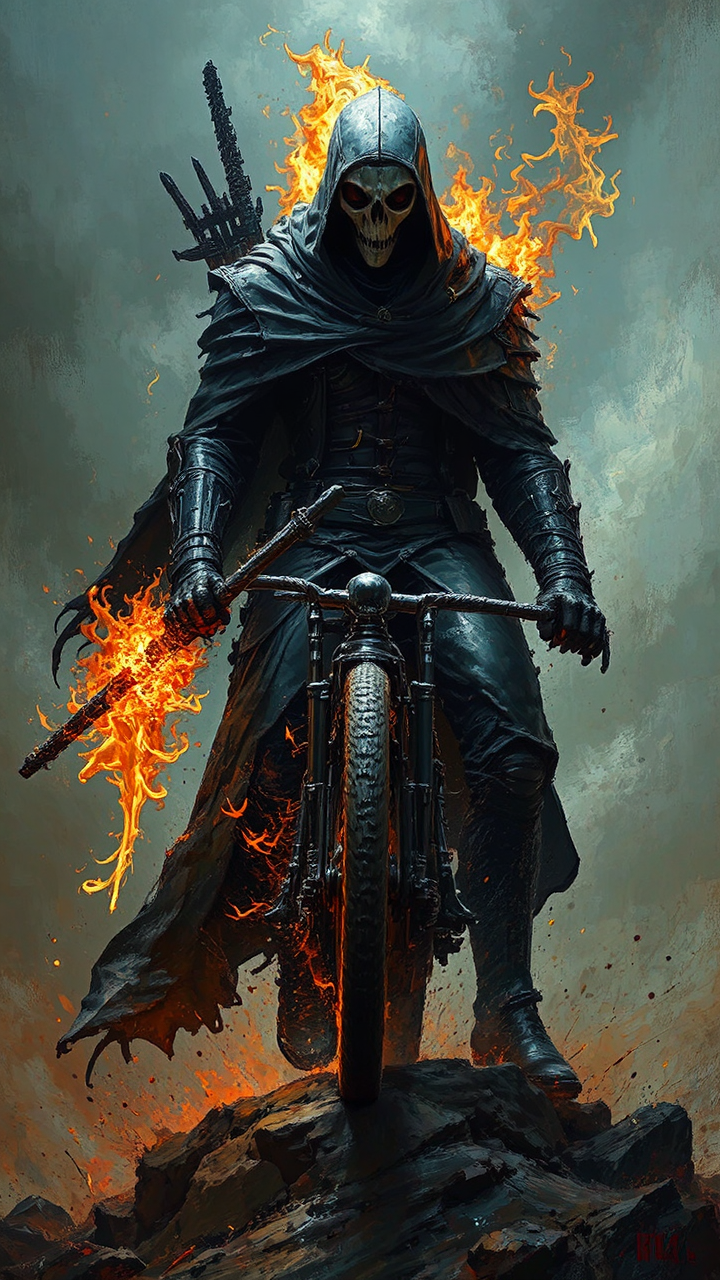 Ghost Rider depiction in