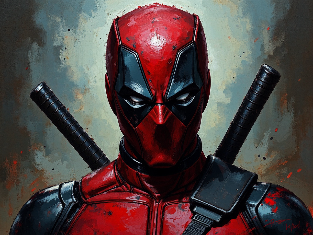 A dark fantasy painting