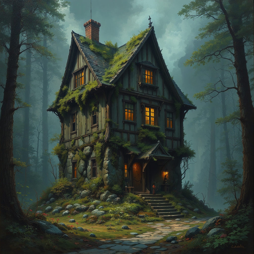 A living, fantastical building