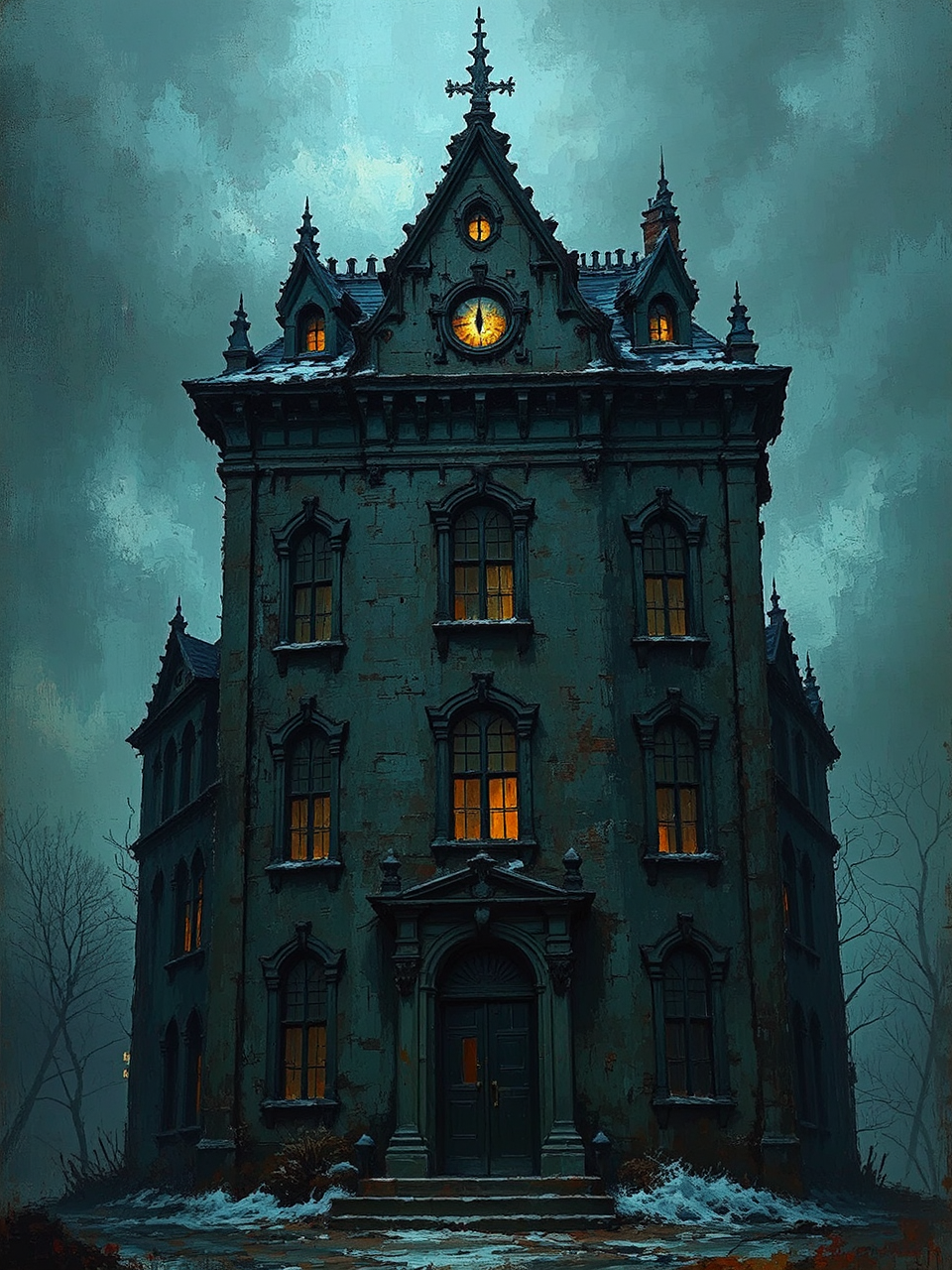 A building with human-like