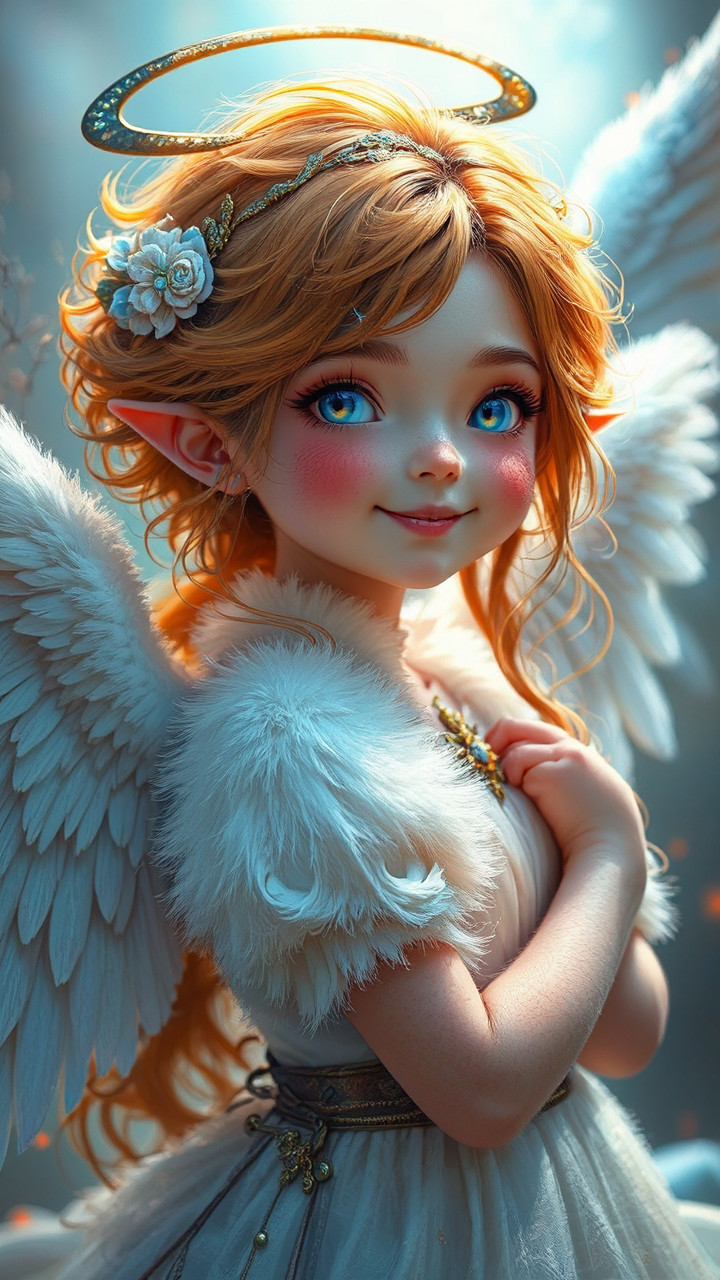 Fantasy female character with