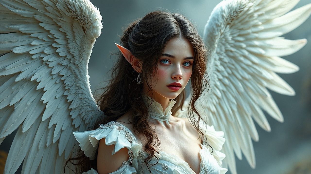 Fantasy character in a