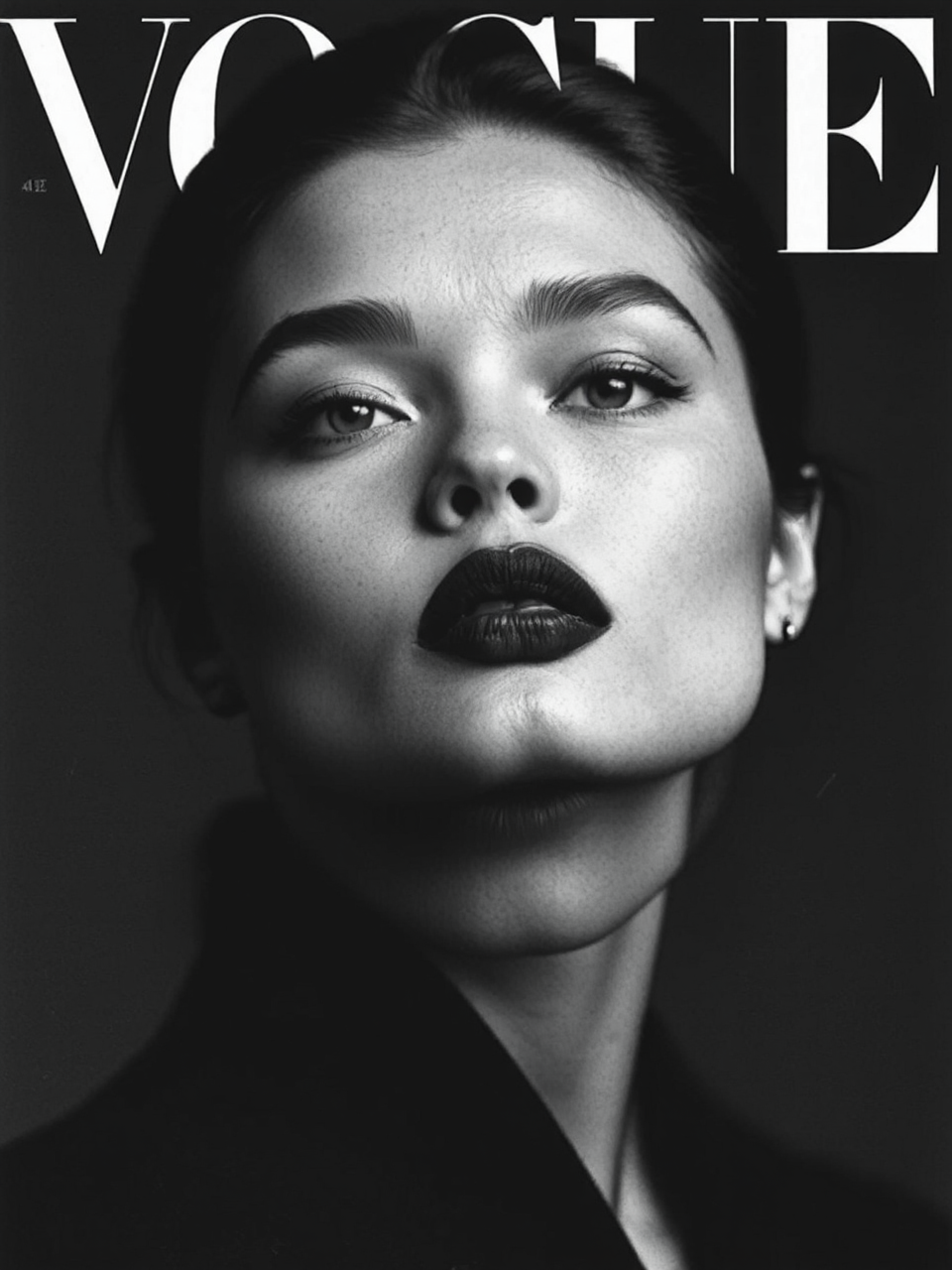 Black and white headshot