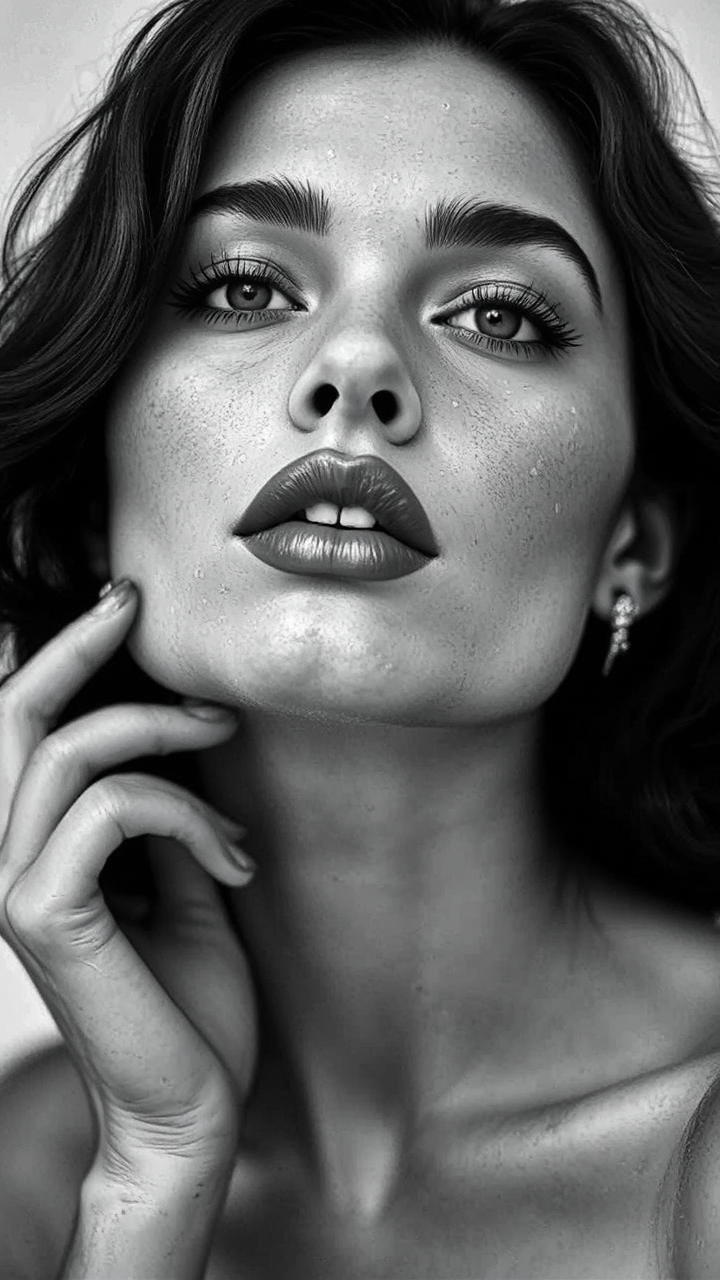 Close-up portrait of a