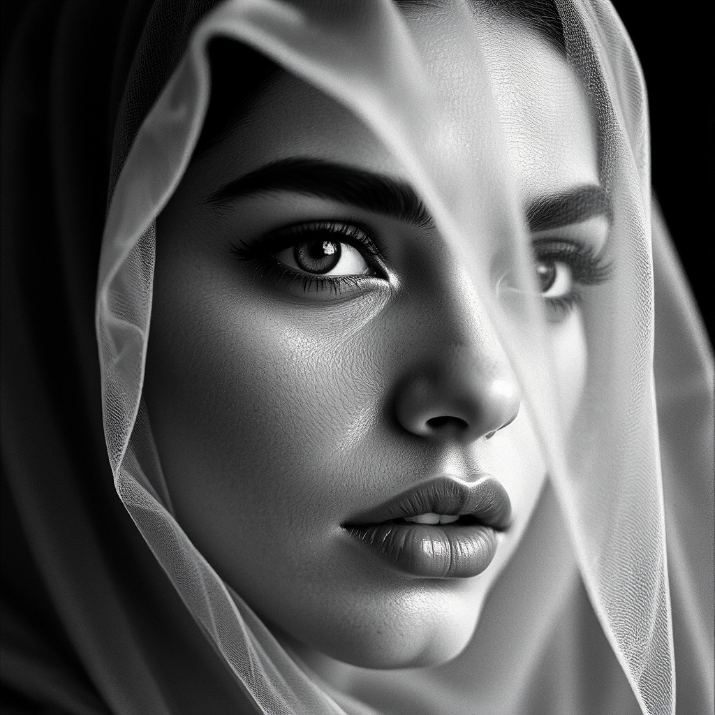 Close-up portrait of a