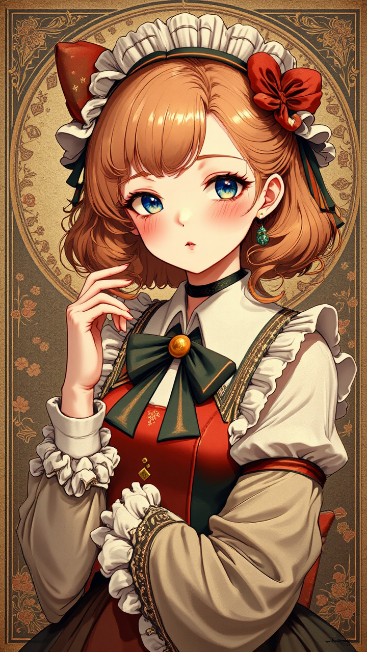 Anime girl with J.C.