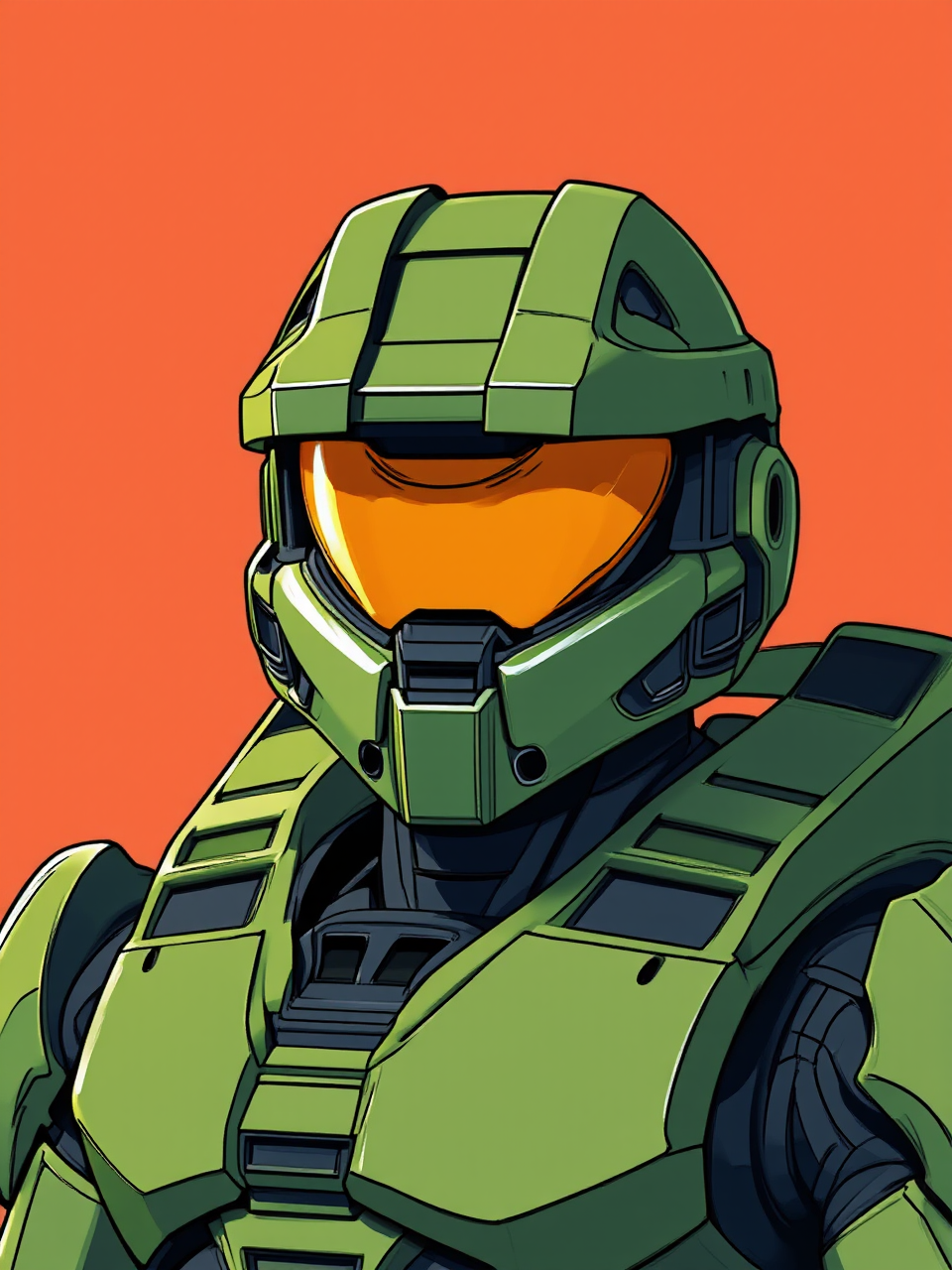 Master Chief in a