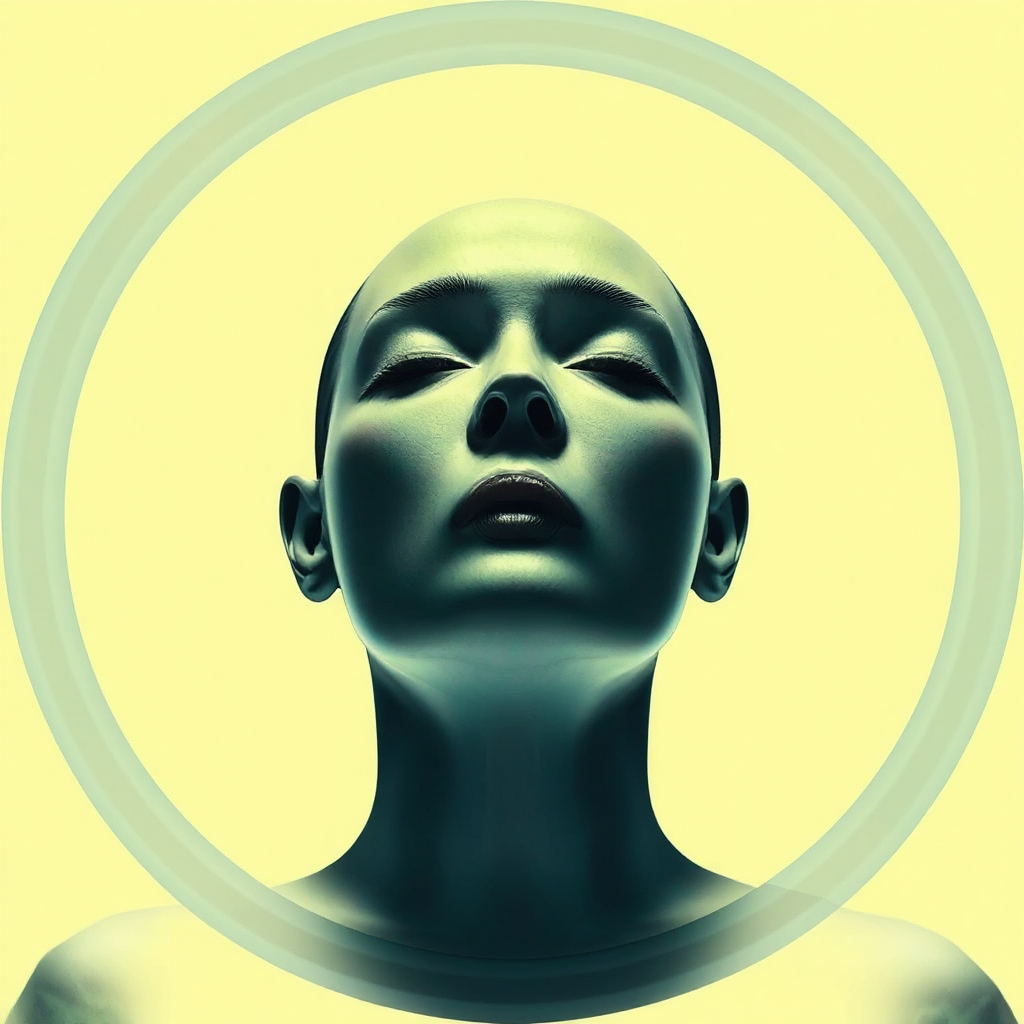 Distorted pattern of interconnected