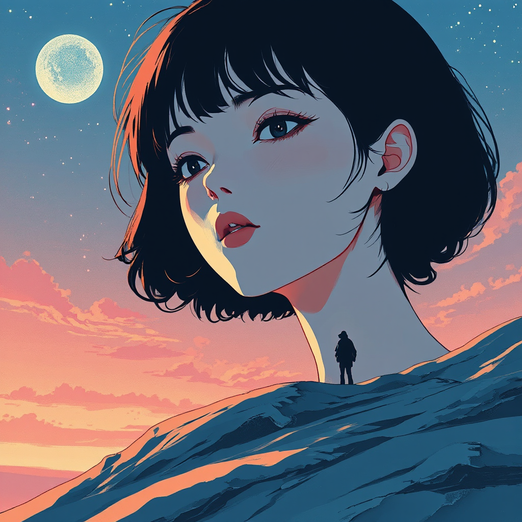 Clean cel shaded vector