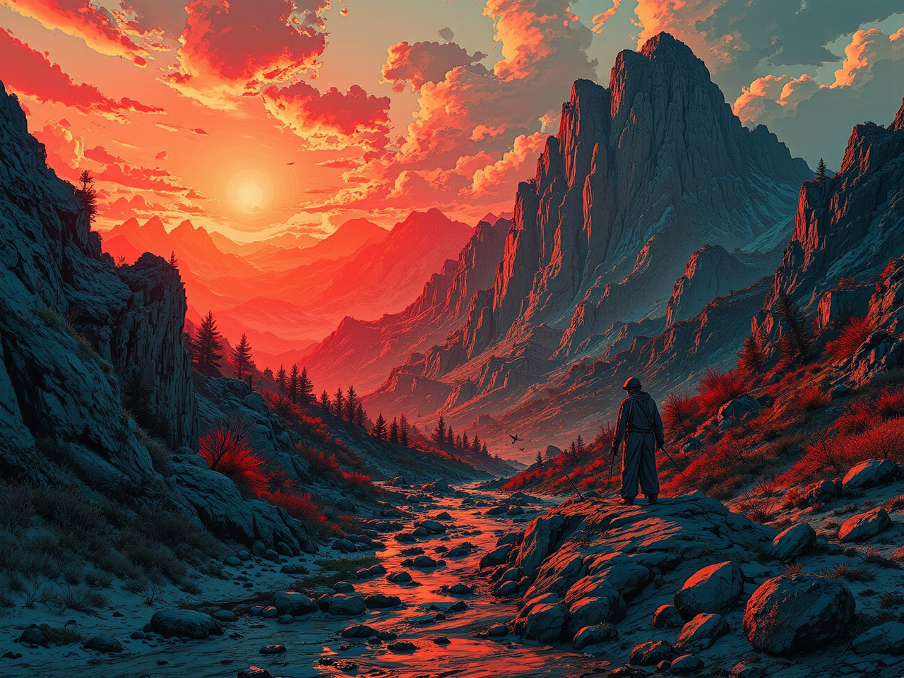 Red Darrow rising in