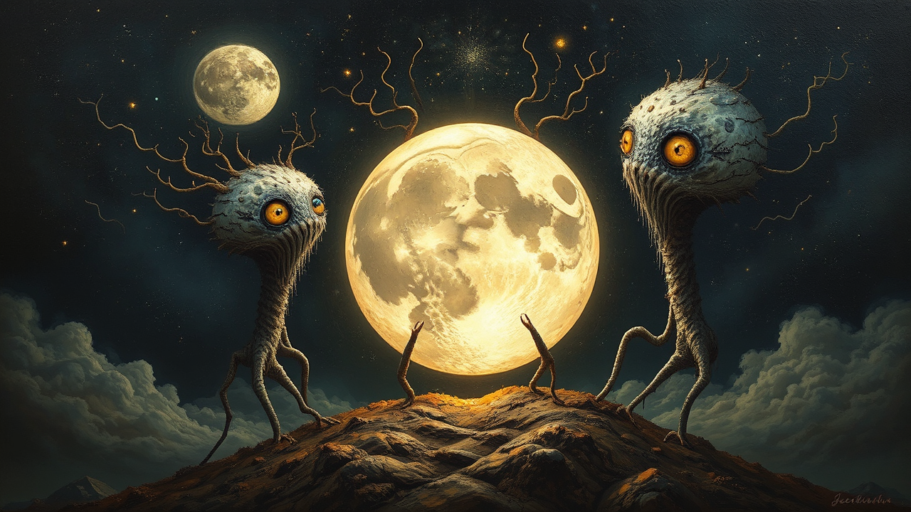 A creature with endearing