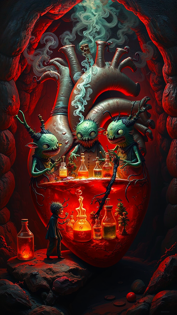 Alchemists in a human