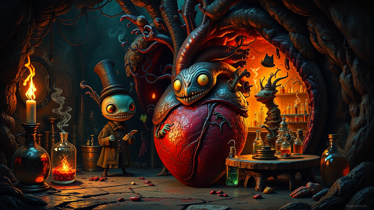 Weird creatures in a