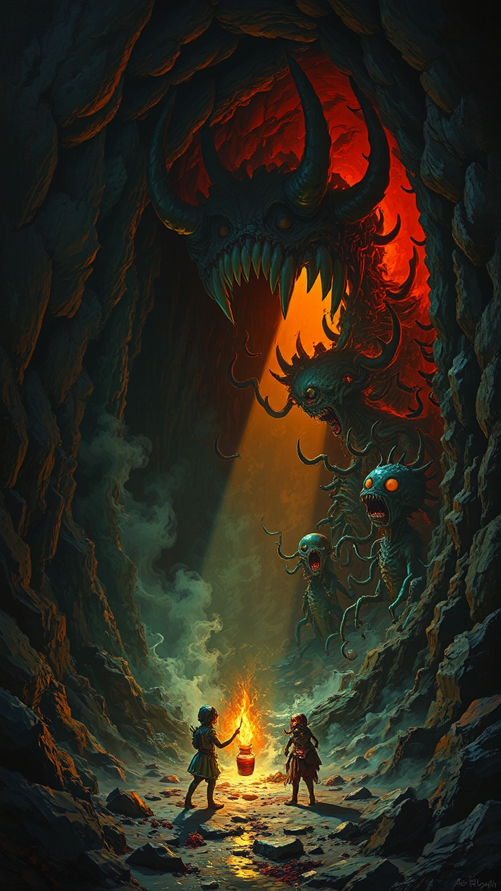 Chthonic alchemists in a