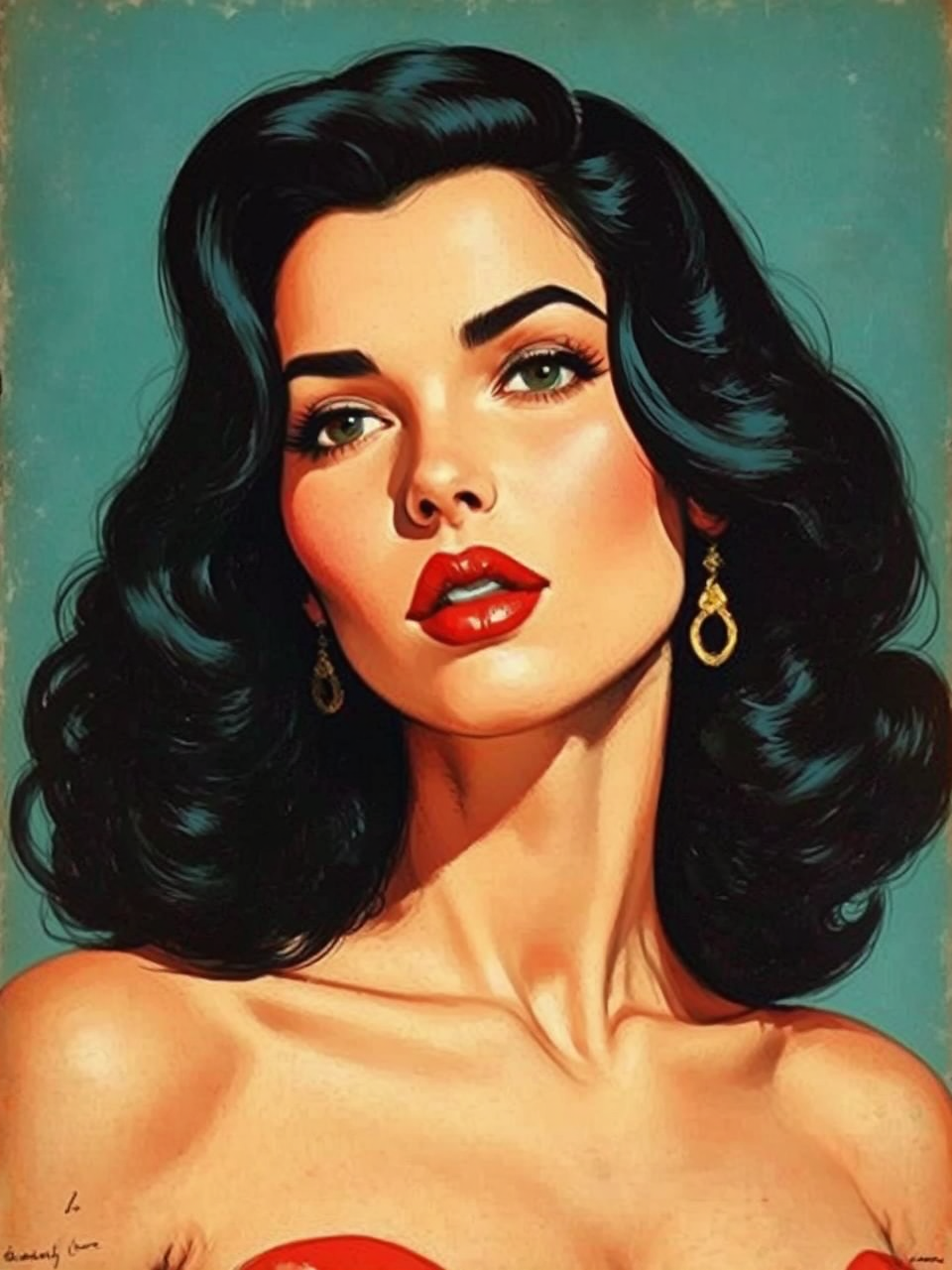 Gal Gadot portrait in