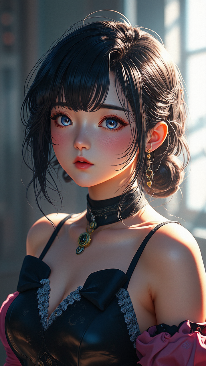 Anime style character images.