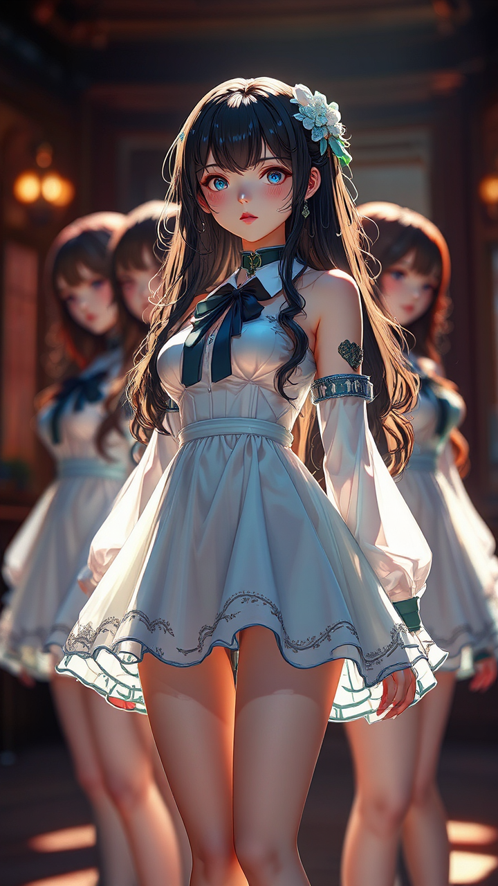 Anime-style female character sprites.