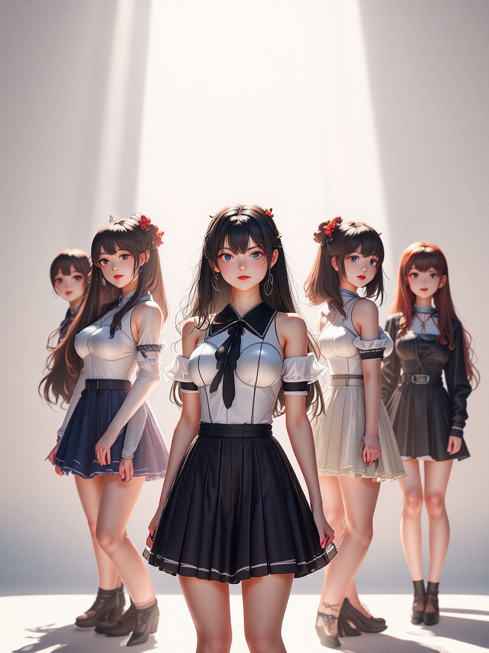 Full body female anime