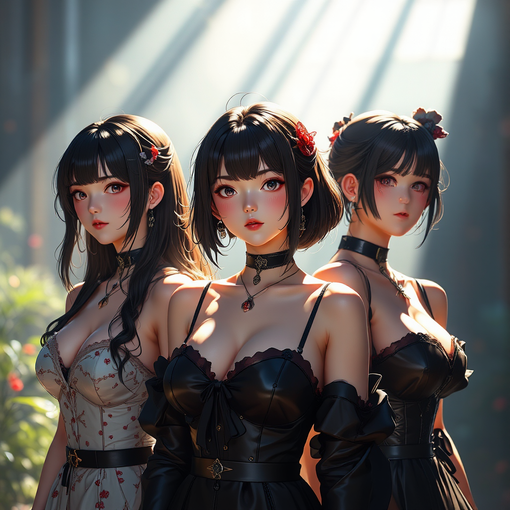 Otome game character sprites.