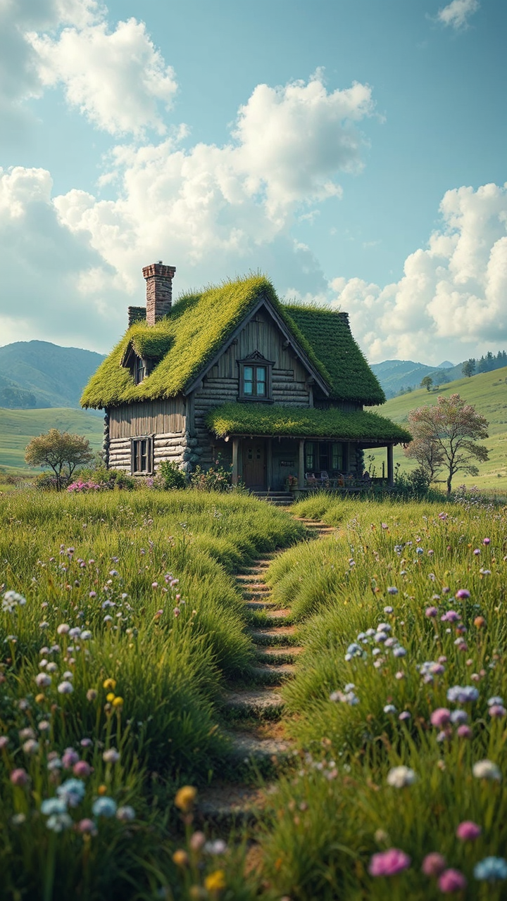 A small house in