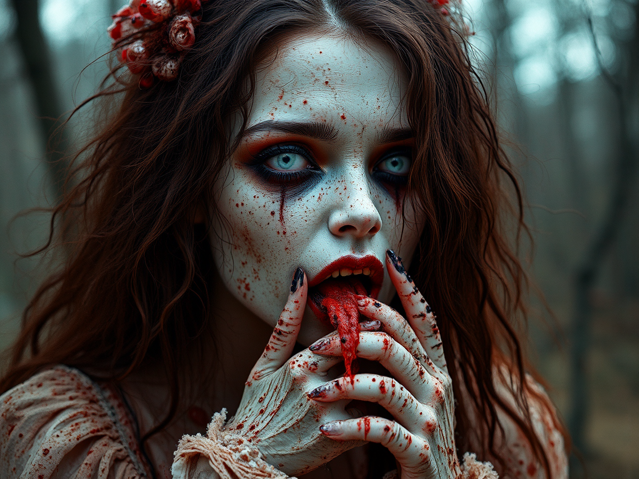 Dark and ominous abandoned