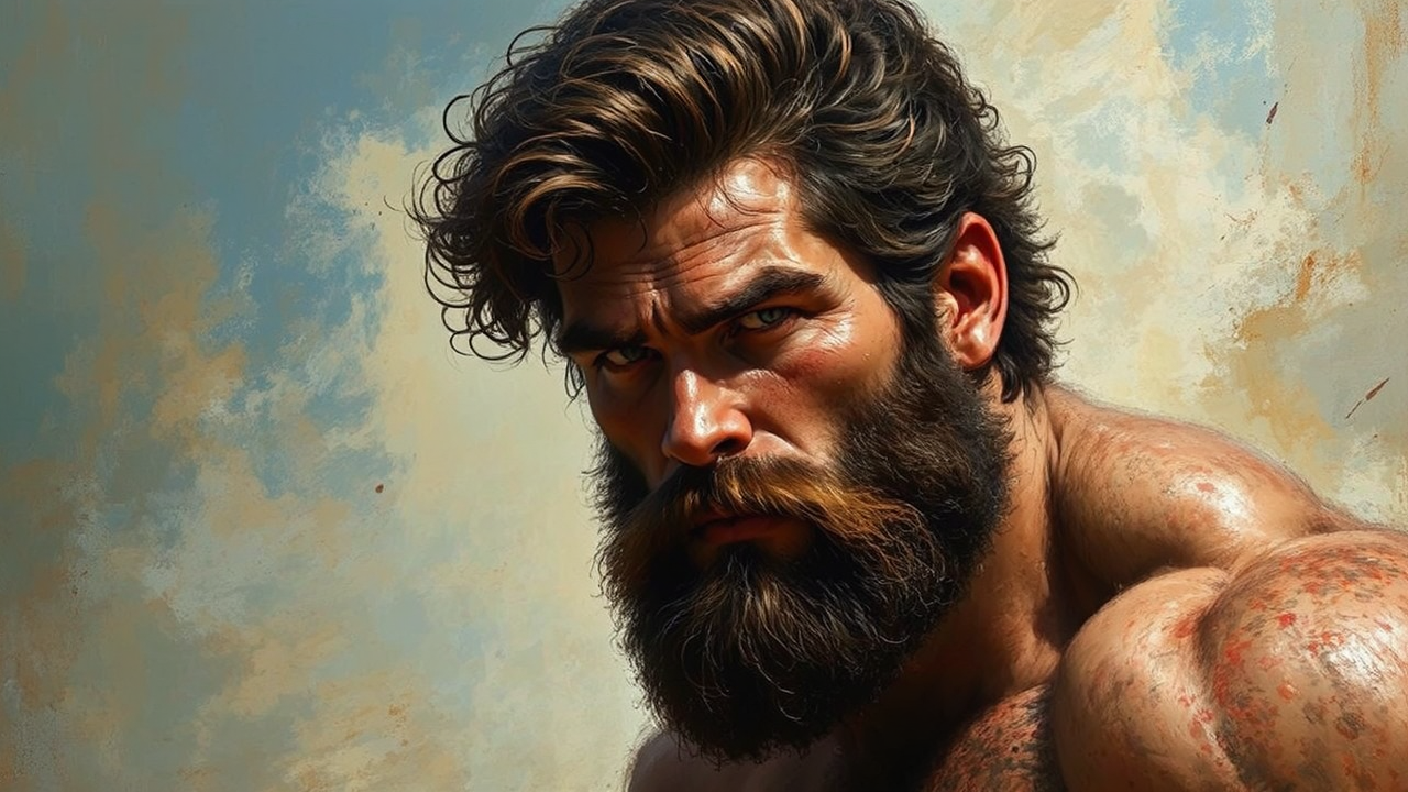 Henry Cavill's hyperrealistic portrait.