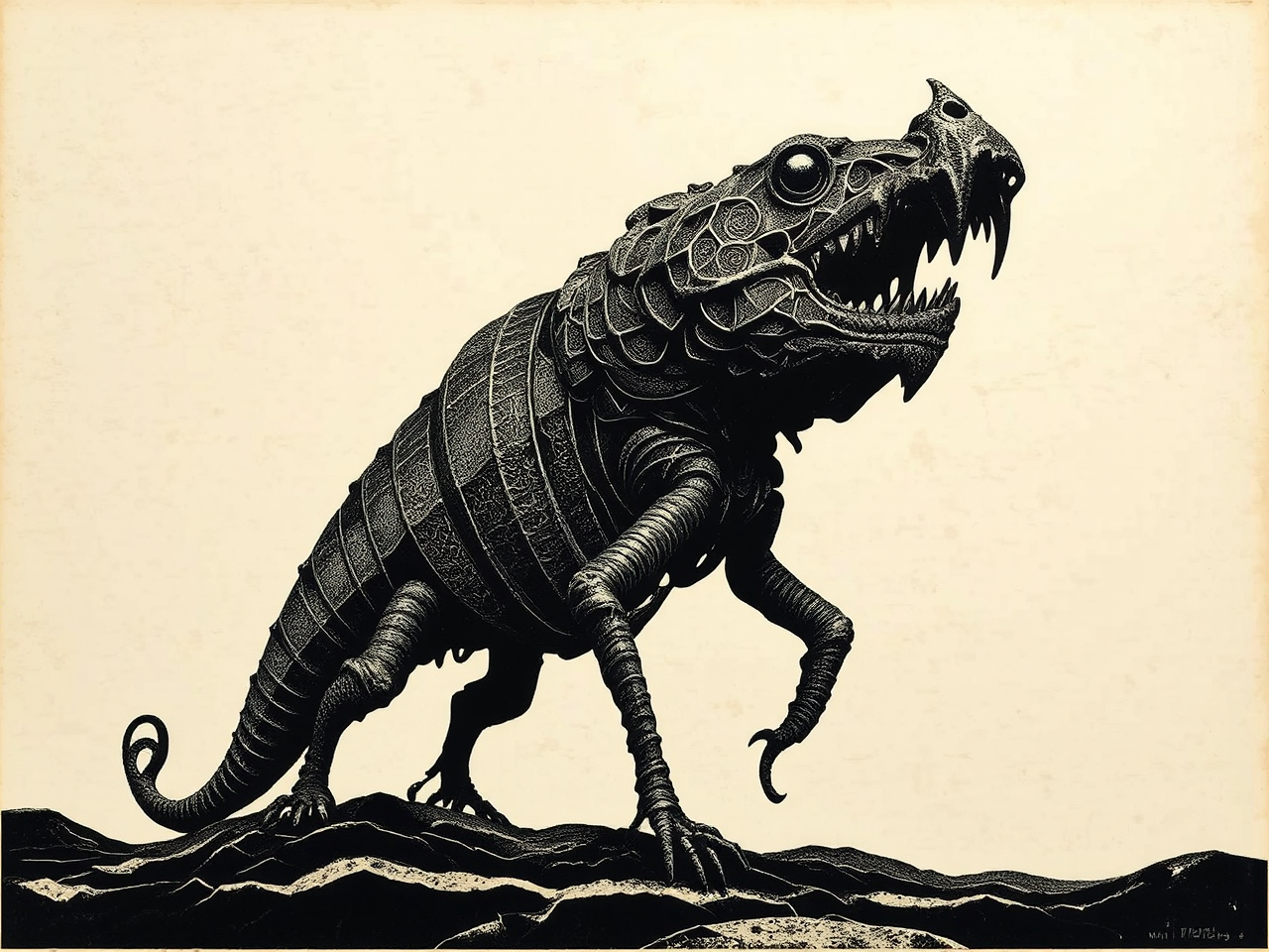 An ancient sea creature