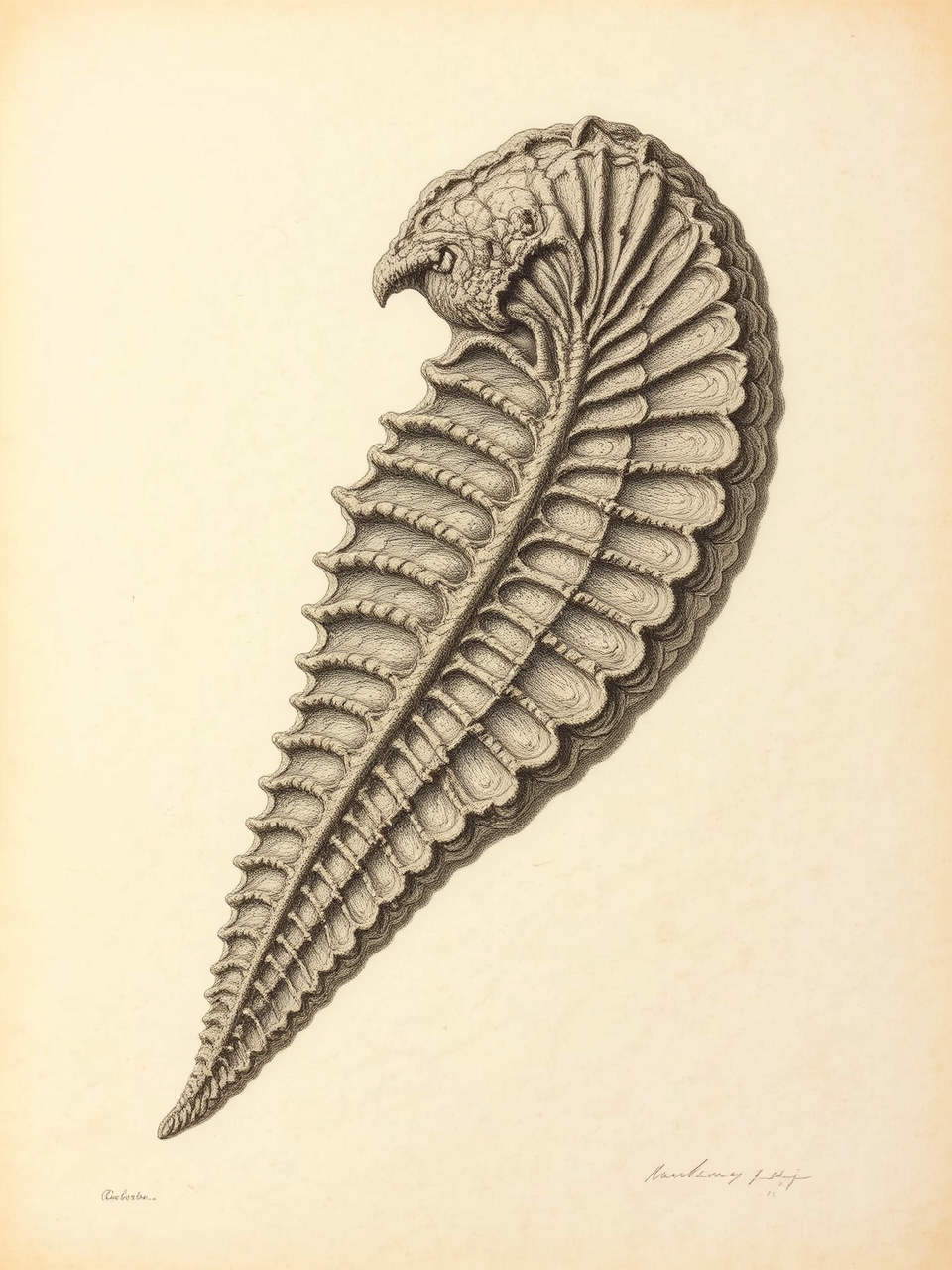 A Burgess Shale fossil