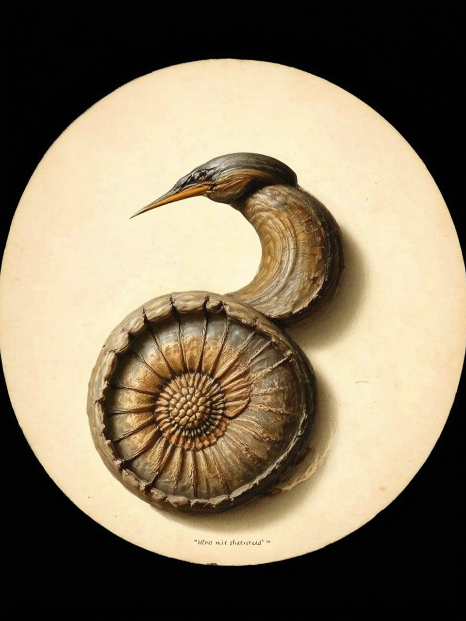 Fossil from Burgess Shale