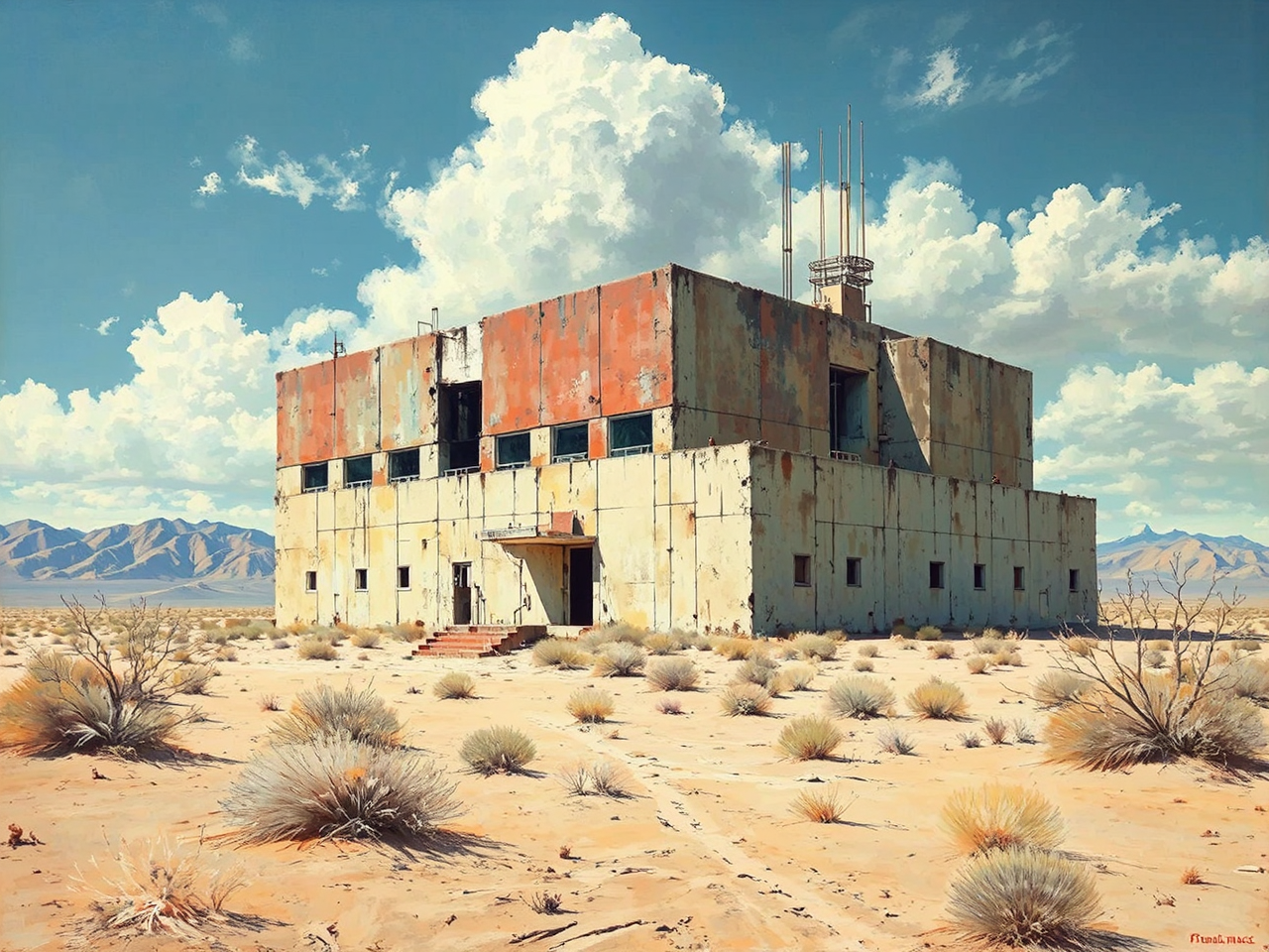 A Brutalist laboratory in