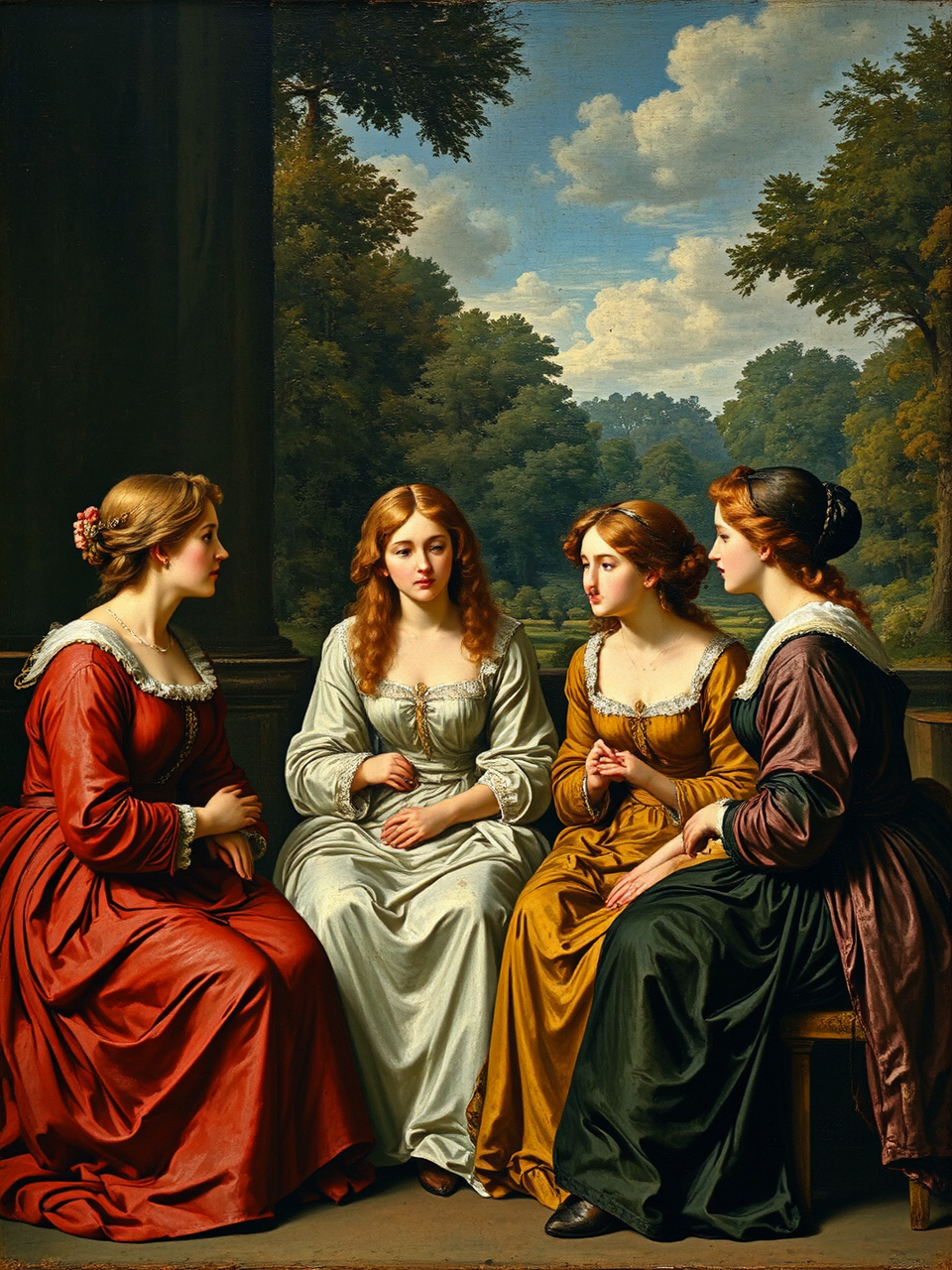 Flemish Baroque painting of