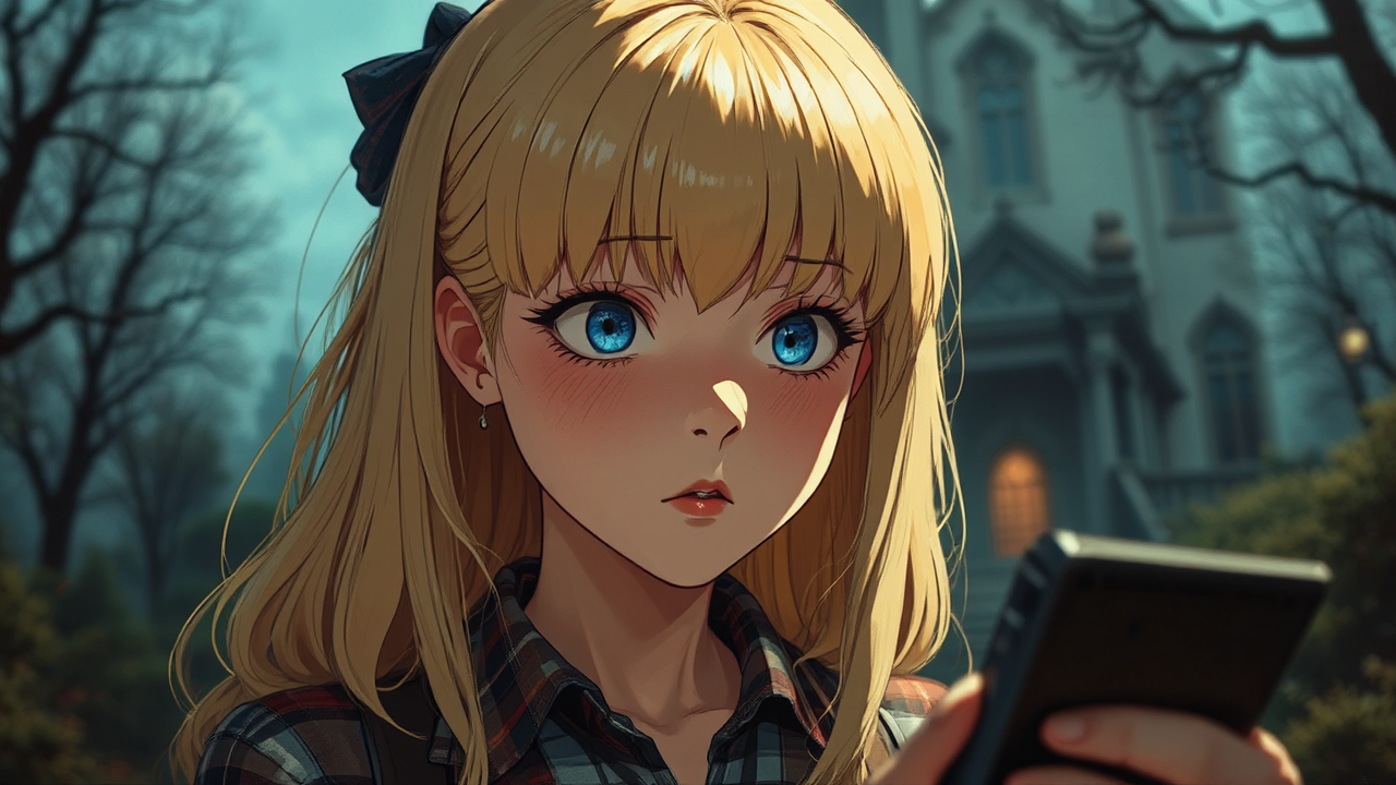 Journalist investigating a haunted