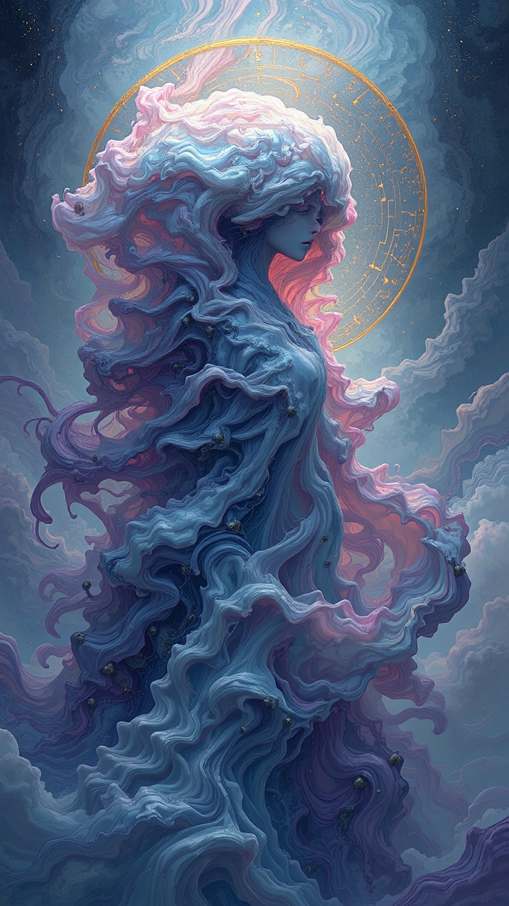 Dreamy fantasy art with