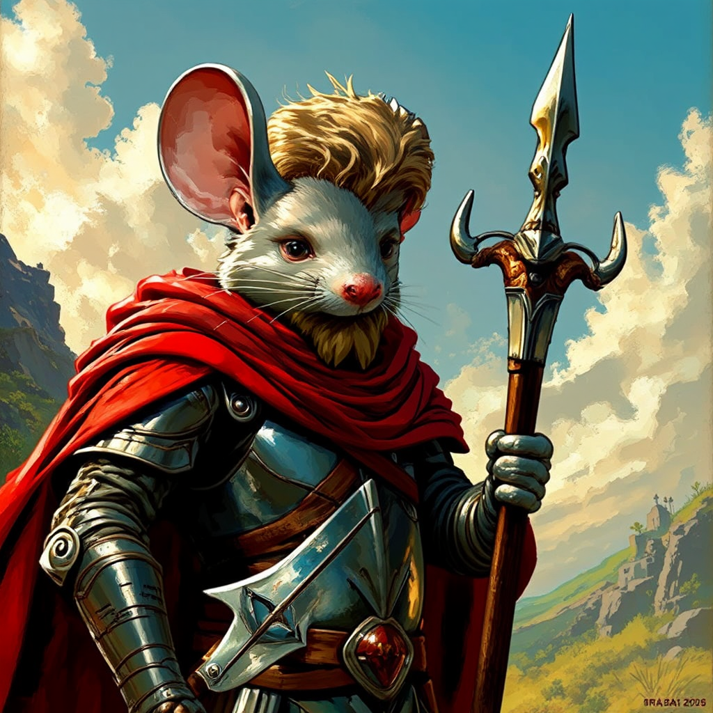 Mouse Knight at Red