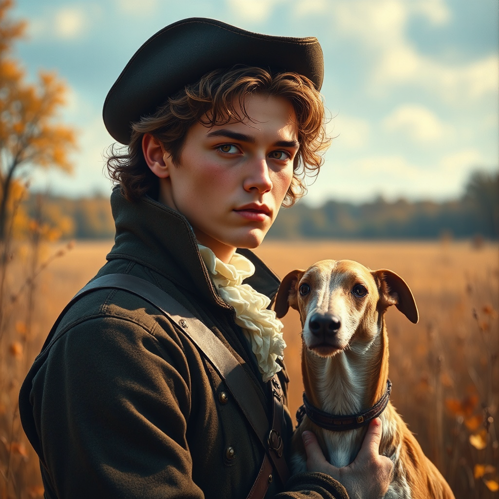 Young man in 17th-century