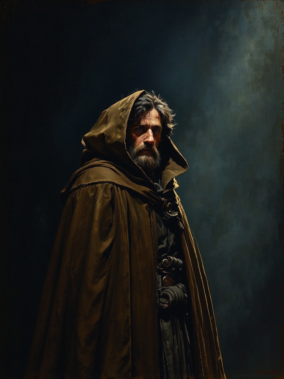 Actor playing Faust on