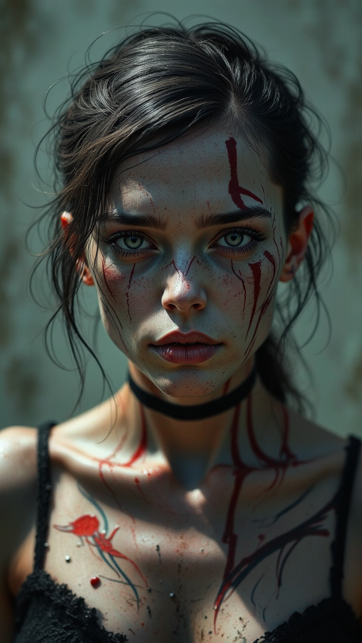 Person with multiple injuries.