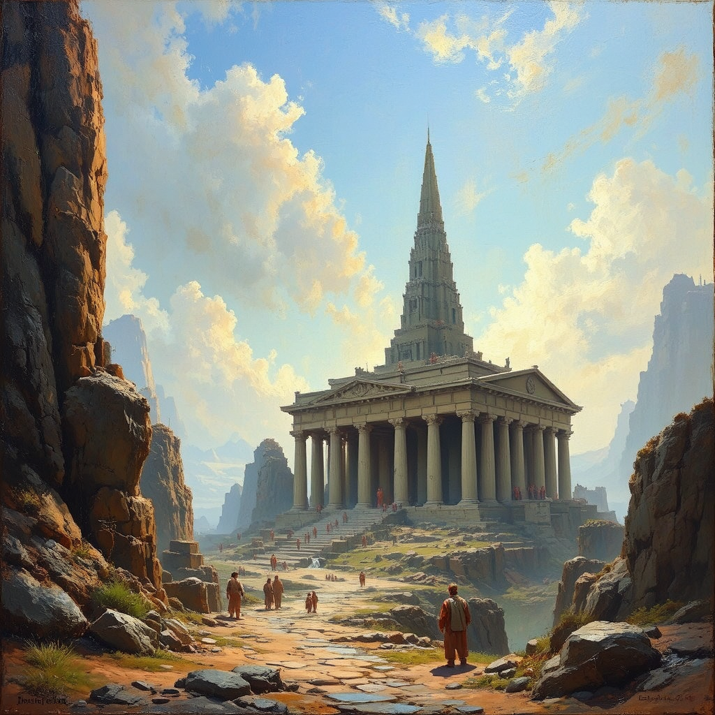 Starship landing next to